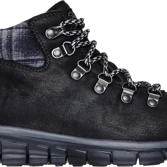 Women's Cold Weather Hiker Boots Water-Repellent Slip-Resistant Rubber Sole - Picture 4 of 6